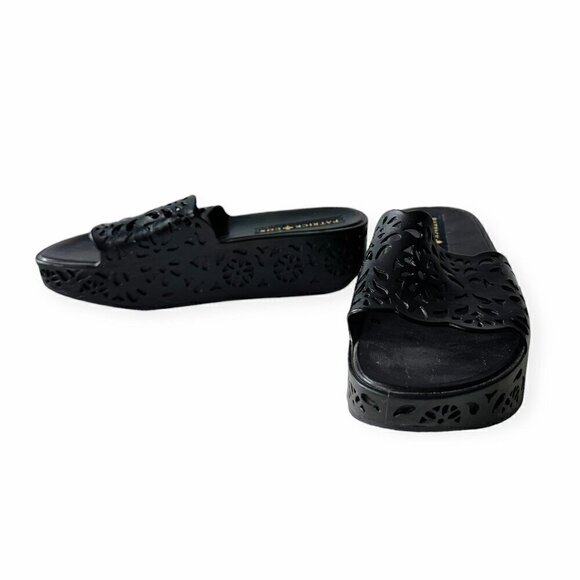 Vintage 90s Patrick Cox Jelly Flatform Wedge Slide, Size 38EU/7US - Picture 3 of 13